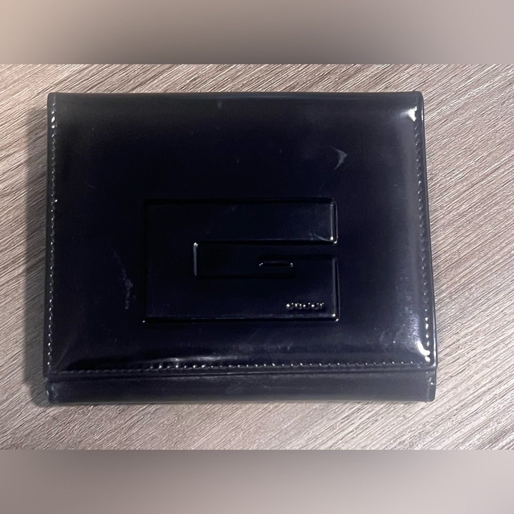 Gucci Black Patent Leather Wallet